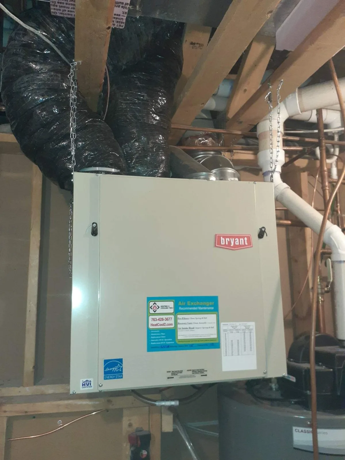 HVAC installation by Heating & Cooling Two — Twin Cities project 20