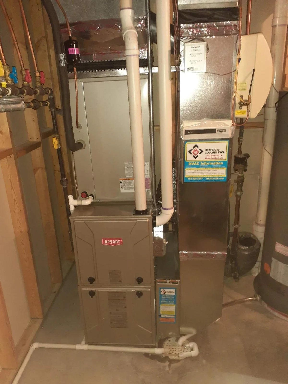 HVAC installation by Heating & Cooling Two — Twin Cities project 17
